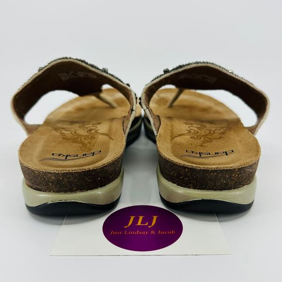 Dansko Women's Pamela Beaded Leather Thong Sandals 1555201600 Size 37/ 6.5-7 US - Picture 6 of 12